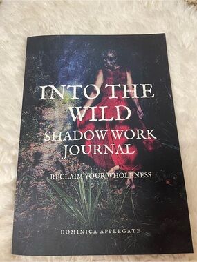 Into The Wild Shadow Work Journal - Red & Black Cover